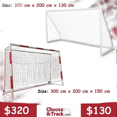Mini football goal stand