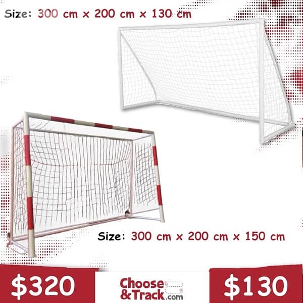 Mini football goal stand 0