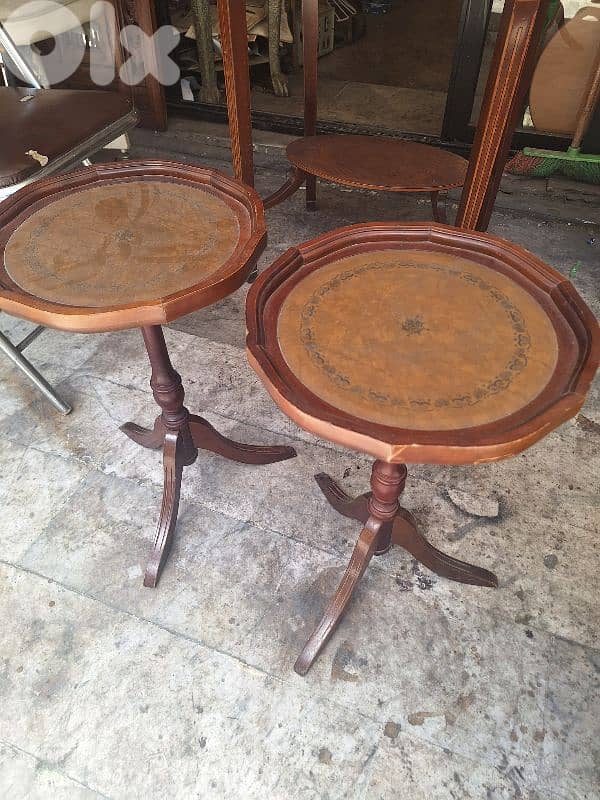 two pieces of side tables 1