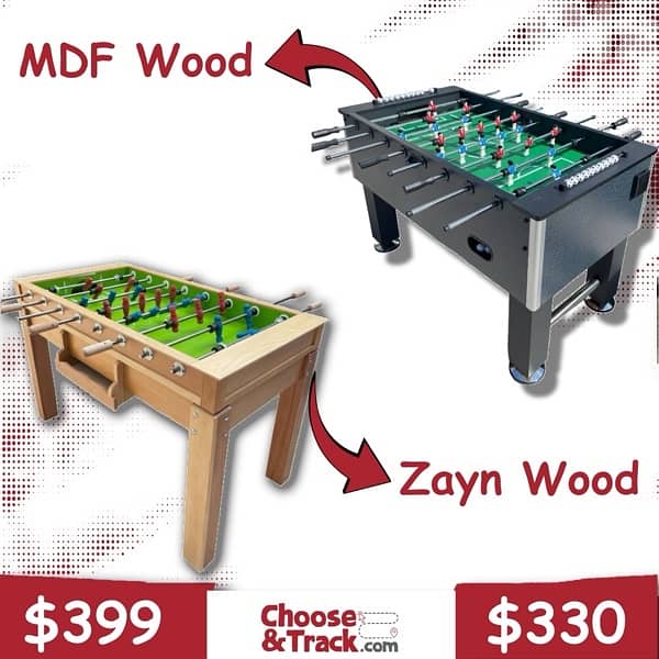 Babyfoot zayn wood / mdf wood 0