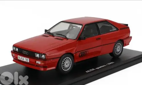 Audi Quattro 1980 diecast car model 1;24