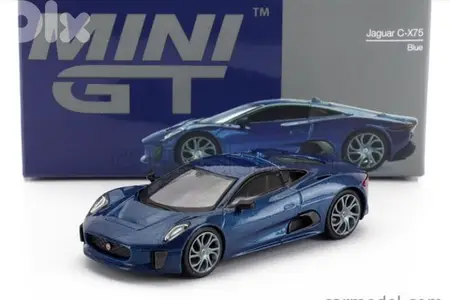 Jaguar C-X75 2015 diecast car model 1;64.
