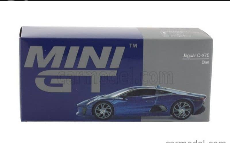 Jaguar C-X75 2015 diecast car model 1;64. 3