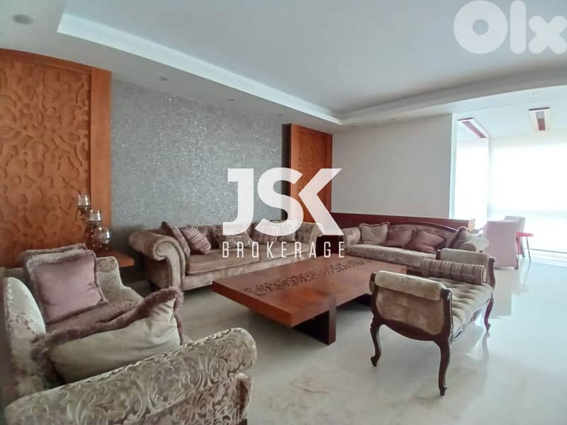 L18425-Fully Furnished Spacious & Decorated Apartment For Rent In Bsal 0