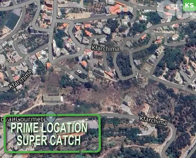 LAND In Kfarchima—5700 sqm situated near the main road  REF#KS102287