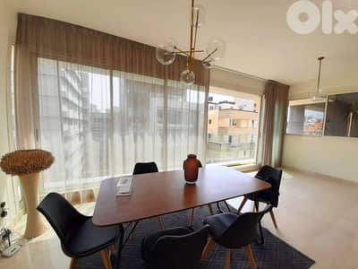 L18440-High-End Furnished 3-Bedroom Apartment For Rent in Hamra, Ras B