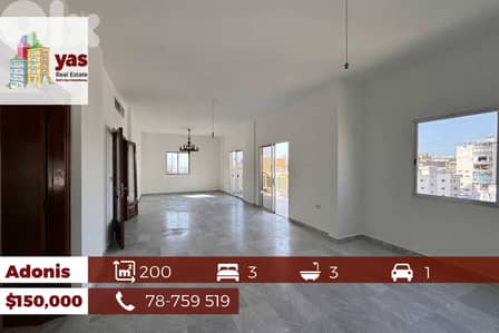 Adonis 200m2 | Well Lighted | City View | Good Condition | CHN/EL
