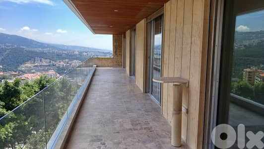 L18444-Spacious Apartment With Great Green View For Sale In Mtayleb
