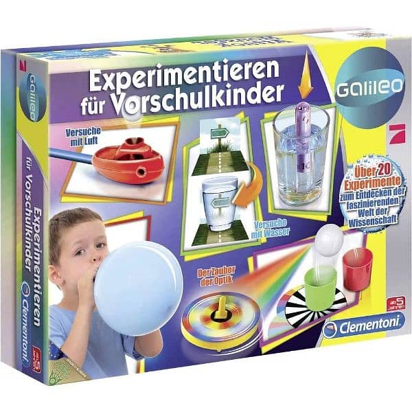 Galileo lab experiment box for preschool 0