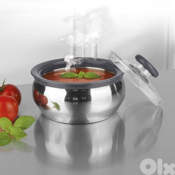 maxxmee stainless steel thermal bowel 0