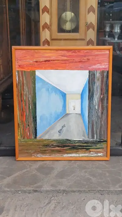 لوحة رسم زيتي اوروبية