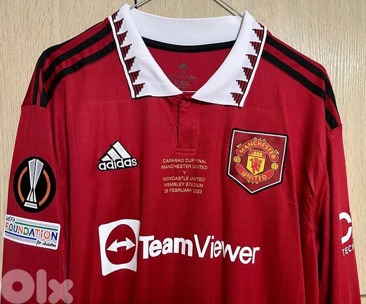 manchester united kit carabao final v Newcastle wembley 23 ronaldo 7 5