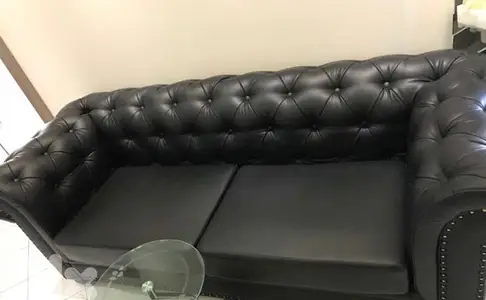 salon like new leather