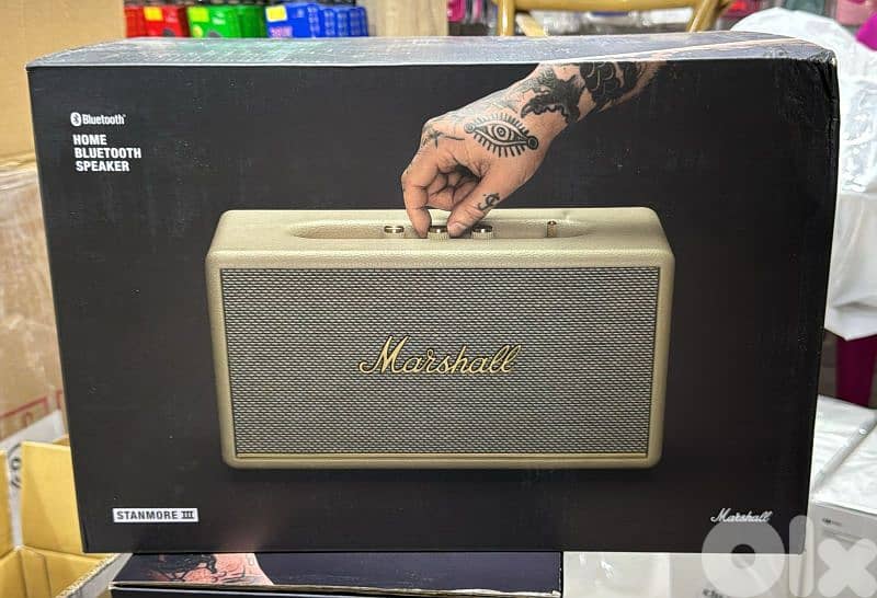 Marshall stanmore 3 speaker cream 0