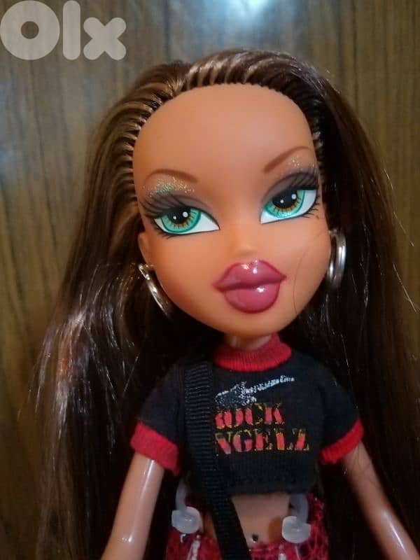BRATZ ROCK ANGELZ YASMIN 2nd Edition MGA 2005 Great doll+Boots+Guitare 1