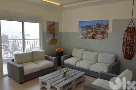 Furnished Duplex with open view in Jal el Dib for sale دوبلكس مفروش مع
