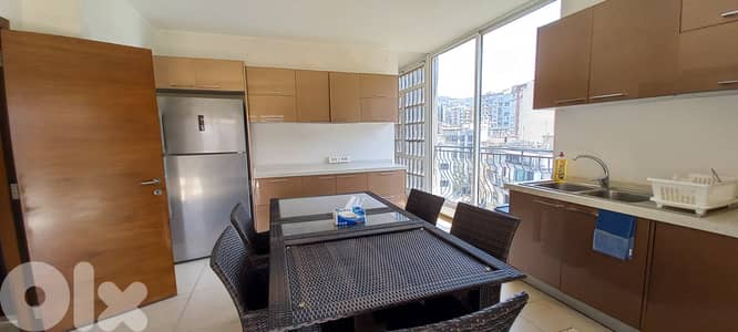 Furnished Duplex with open view in Jal el Dib for sale دوبلكس مفروش مع
