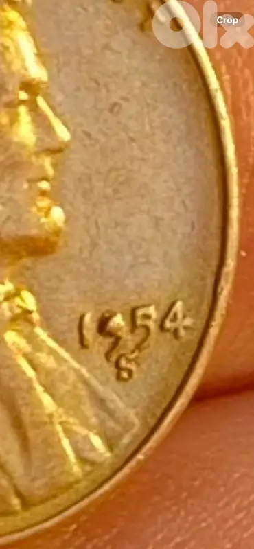عملة سنت خطأ ١٩٥٤ error cents