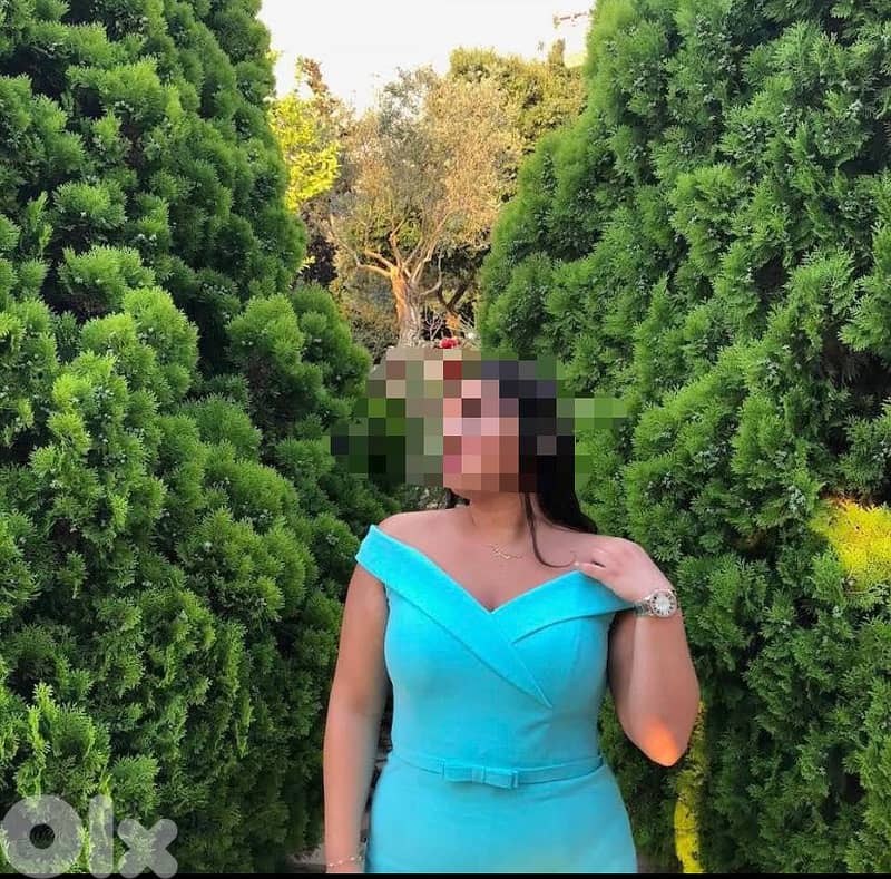 Turquoise Evening Dress 0