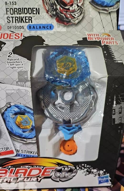 Original GENUINE Hasbro Beyblade Metal Fury 2012 5