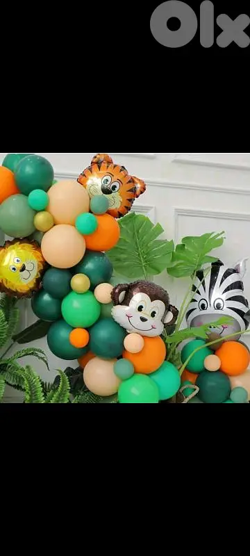 jungle safari birthday decoration