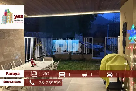Faraya 80m2 | Chalet | 60m2 terrace | Furnished | Rent |  View | DA |
