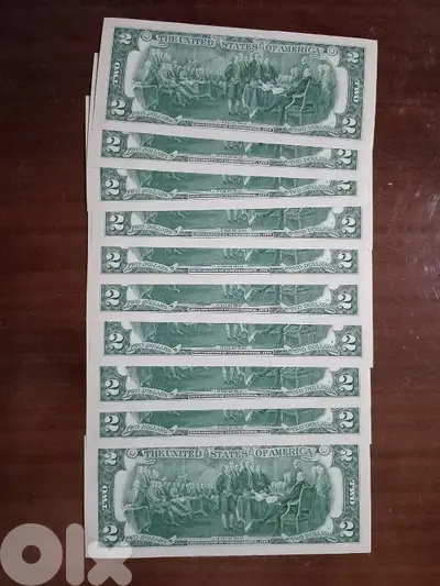 2$ 2017 unc 1 piece 6$