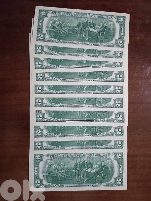 2$ 2017 unc 1 piece 6$ 0