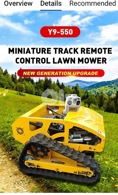 remote control lawnmower model 2025