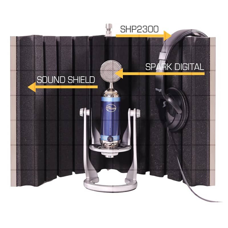 Blue Spark Digital bundle for recording setup 0