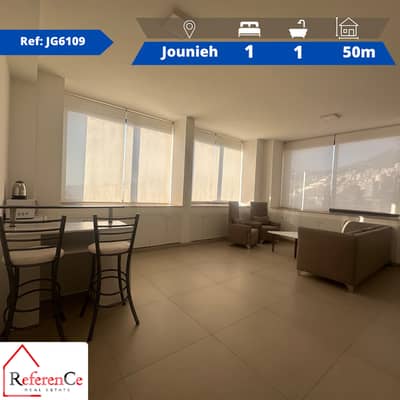 Furnished studio for rent in Jounieh استوديو في جونيه مفروش للايجار