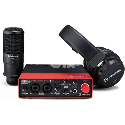 Steinberg UR22C Recording new Pack - Red