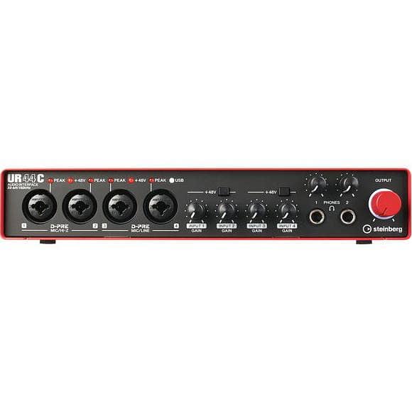Steinberg UR44C USB Audio Interface - Red 0
