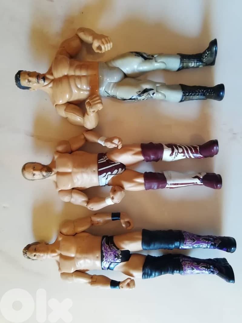 WWE WWF WCW wrestling figurines starting 7$ check description 2