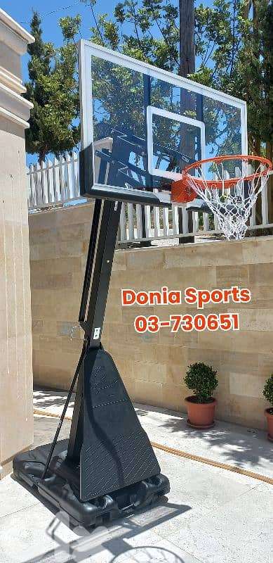 425$ movable basketball hoop (Spalding USA) 0