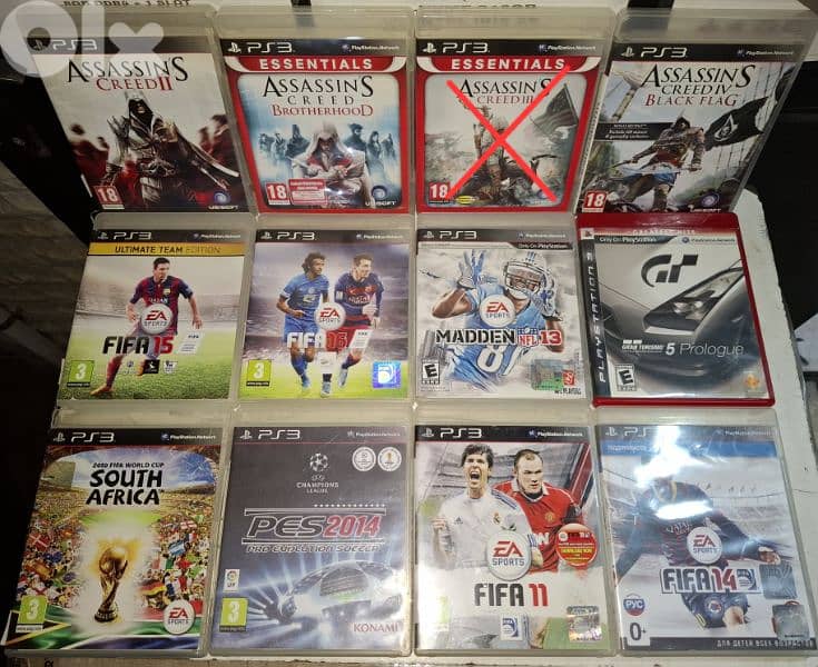 Ps4/Ps3 controllers copy A + used ps4/ps3 games 10