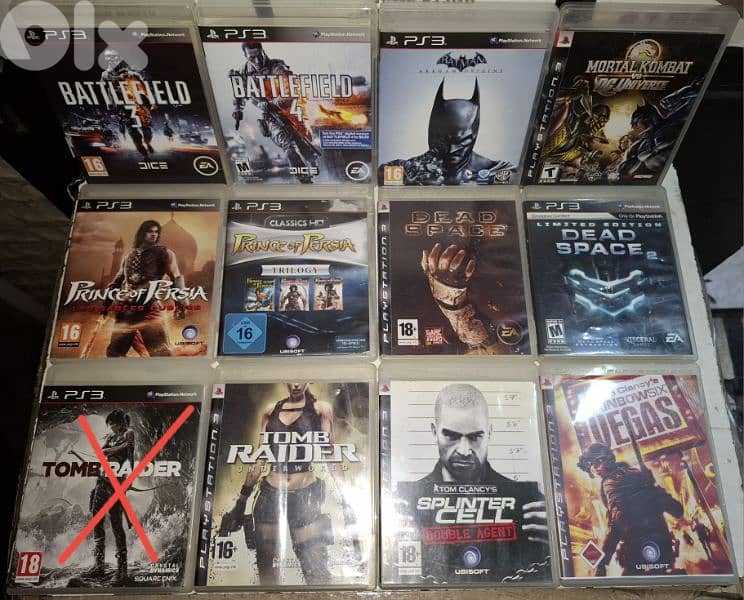 Ps4/Ps3 controllers copy A + used ps4/ps3 games 12
