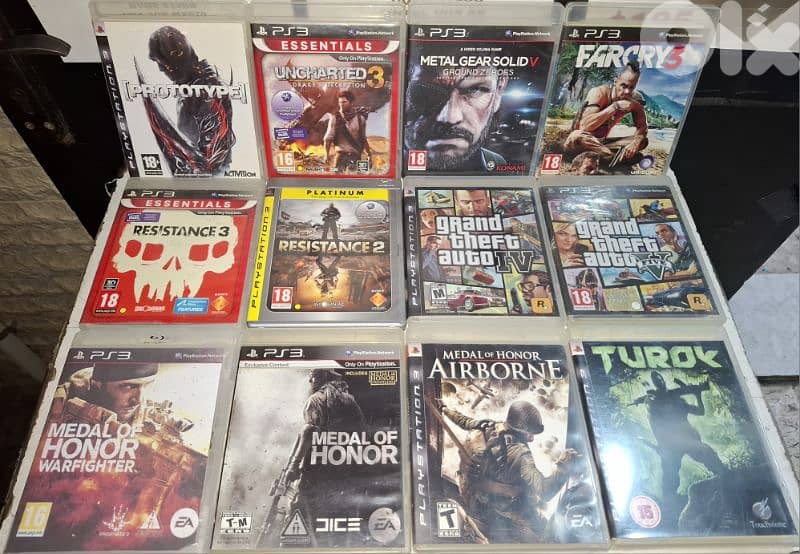 Ps4/Ps3 controllers copy A + used ps4/ps3 games 13