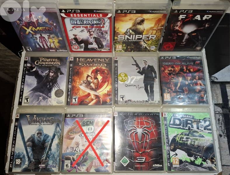 Ps4/Ps3 controllers copy A + used ps4/ps3 games 14