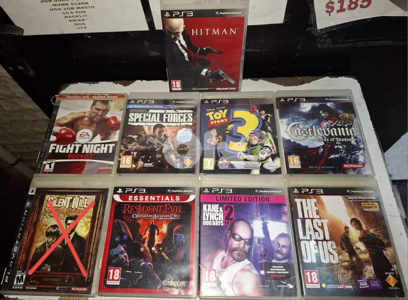 Ps4/Ps3 controllers copy A + used ps4/ps3 games 16