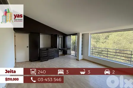 Jeita 240m2 | High-End | Calm Location | Panoramic View | TO|