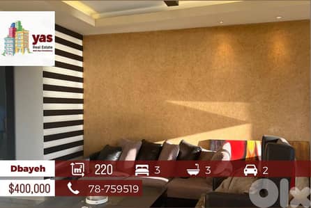 Dbayeh 220m2 | Furnished | Sea View | Prime Location  | PA |