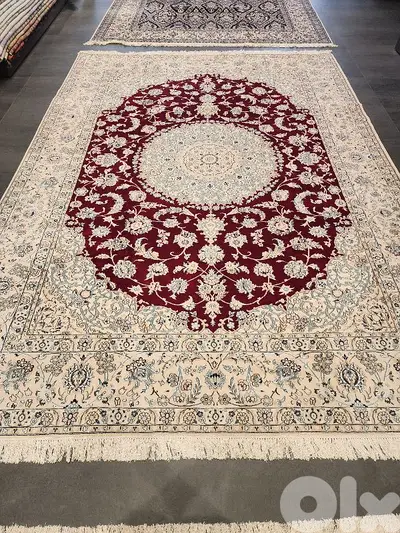Naiin Jandaki Laki ( ajami handknotted carpet)  NEW