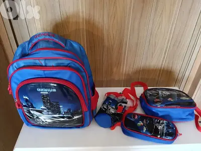 genius school bag set of 4 clean like new 43 cm