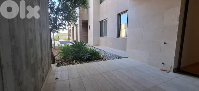 L18469-Spacious Apartment With A Big Garden For Sale in Jeita