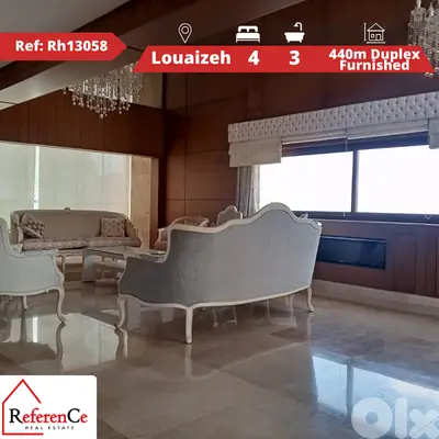 Furnished Duplex For sale in Louaizeh دوبلاكس مفروش للبيع في اللويزة