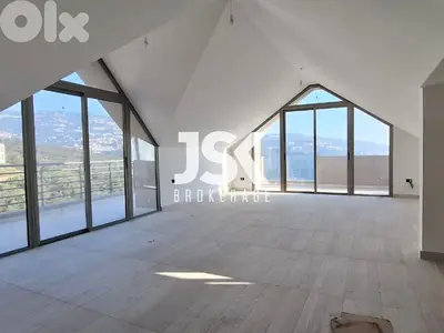 L18476-Spacious Duplex with Mountain View For Sale in Jeita