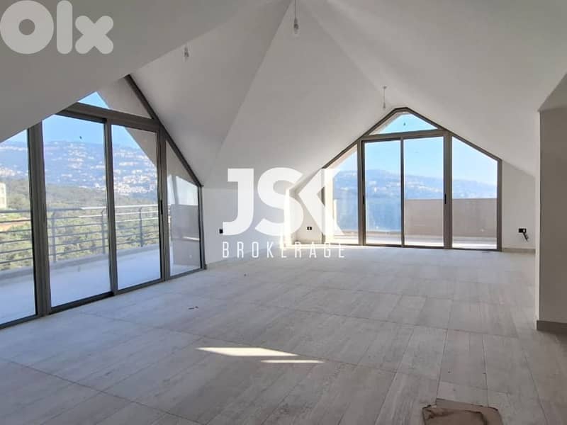L18476-Spacious Duplex with Mountain View For Sale in Jeita 0