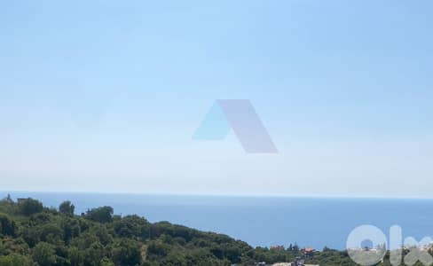 1200m2 land+sea view for sale in Thoum/ Batroun-أرض في البترون