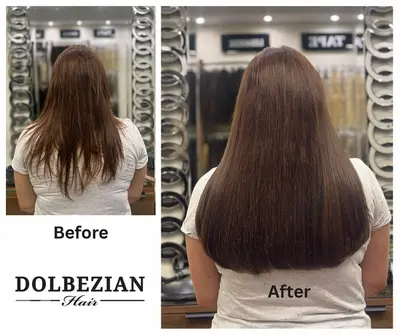 100% اكستنشن شعر طبيعي Extension Human hair